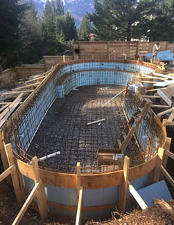 swimming pool construction
